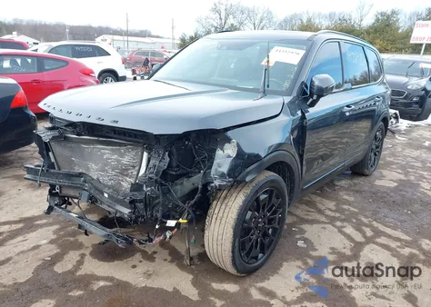 2022 Kia Telluride Sx из США, поврежденный, VIN 5XYP5DHC5NG315741